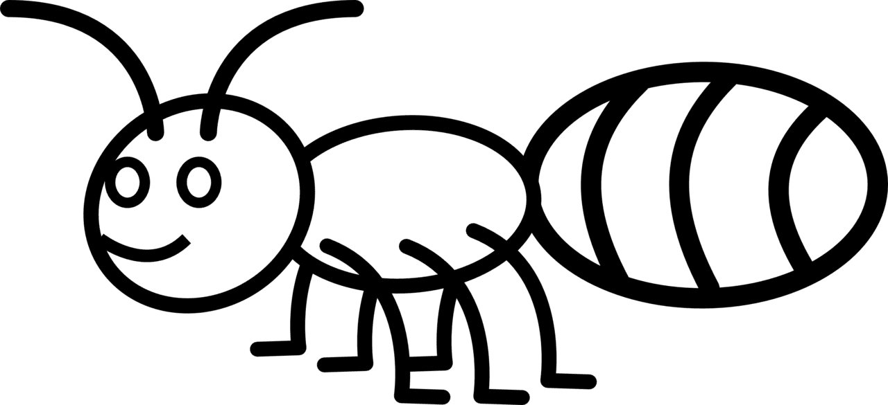 Ant clipart vector