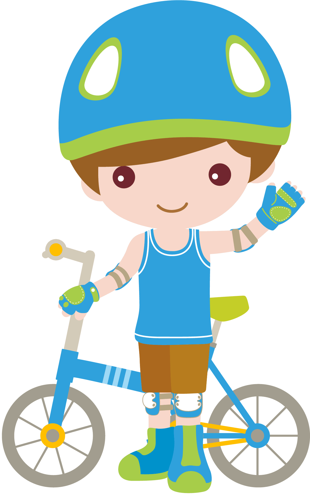 Bike pin page clipart logo 2