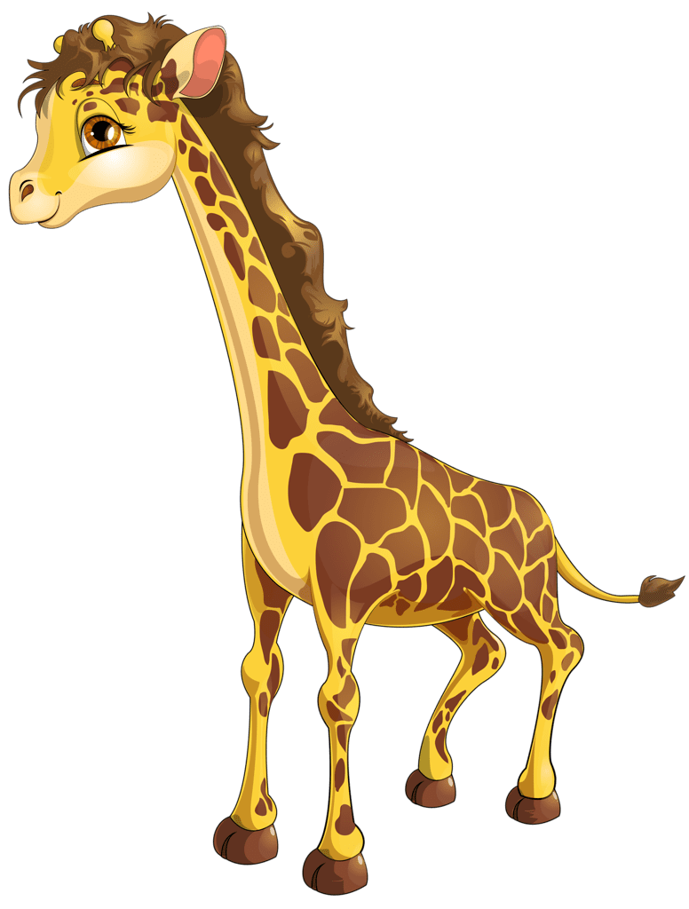 Giraffe clipart vector