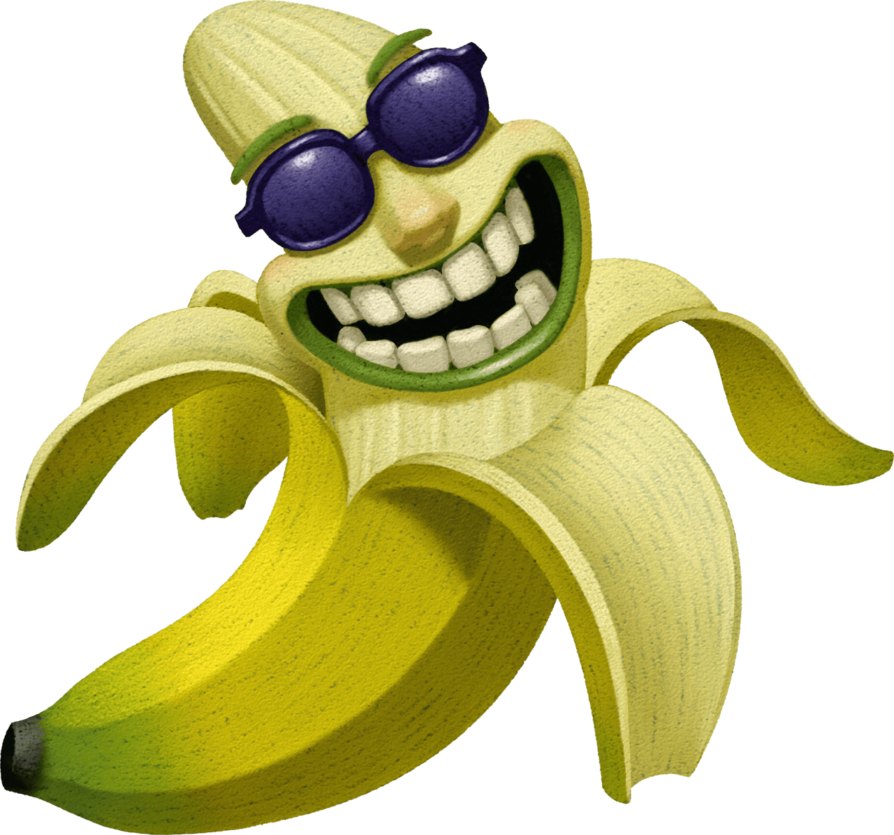 Banana pin page clipart transparent