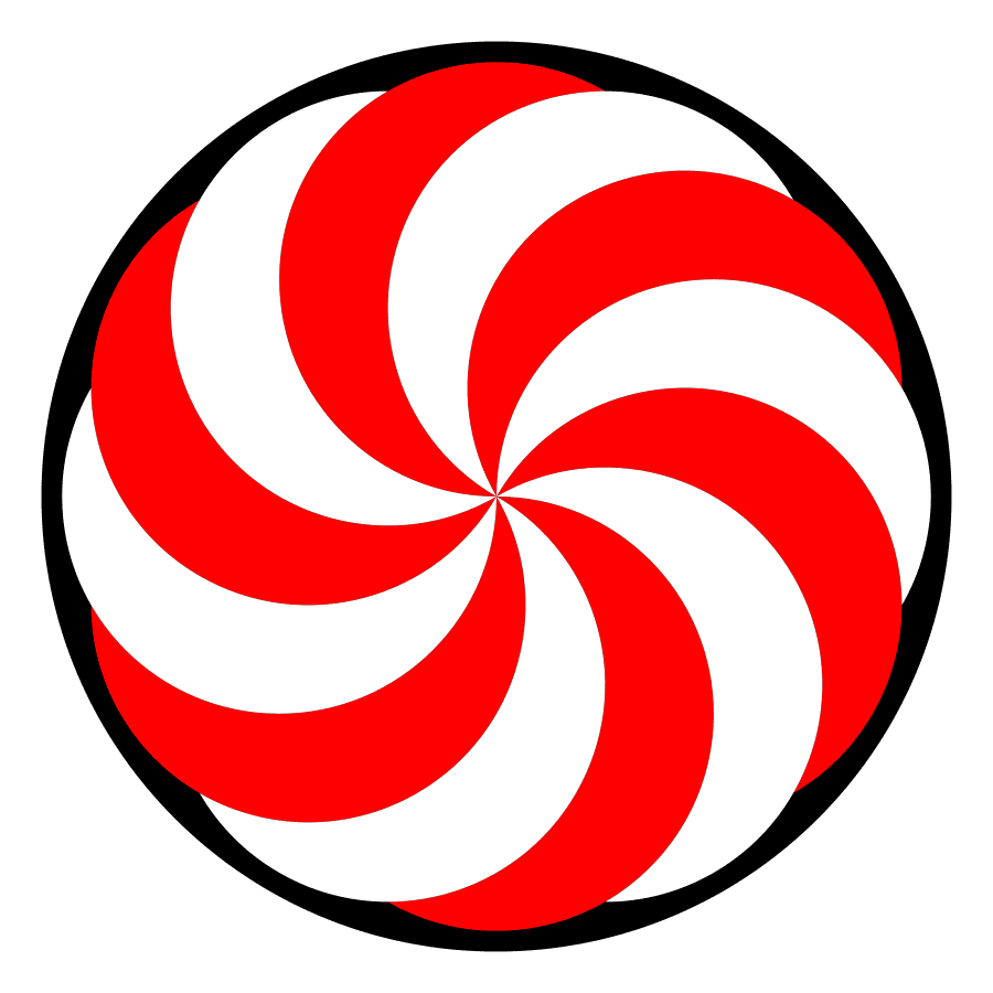 Candy cane west ham station clipart logo