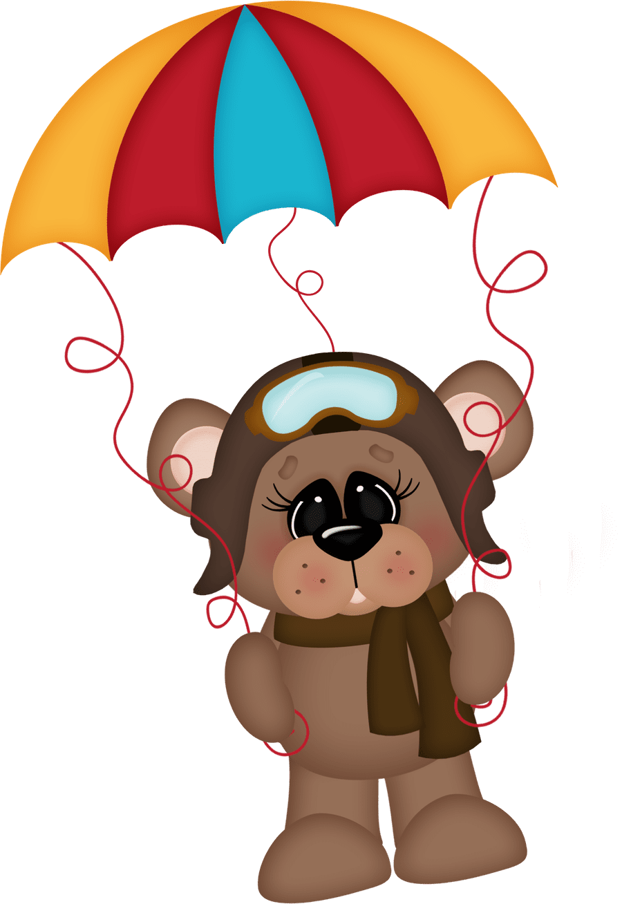 Bear pin page clipart logo 2