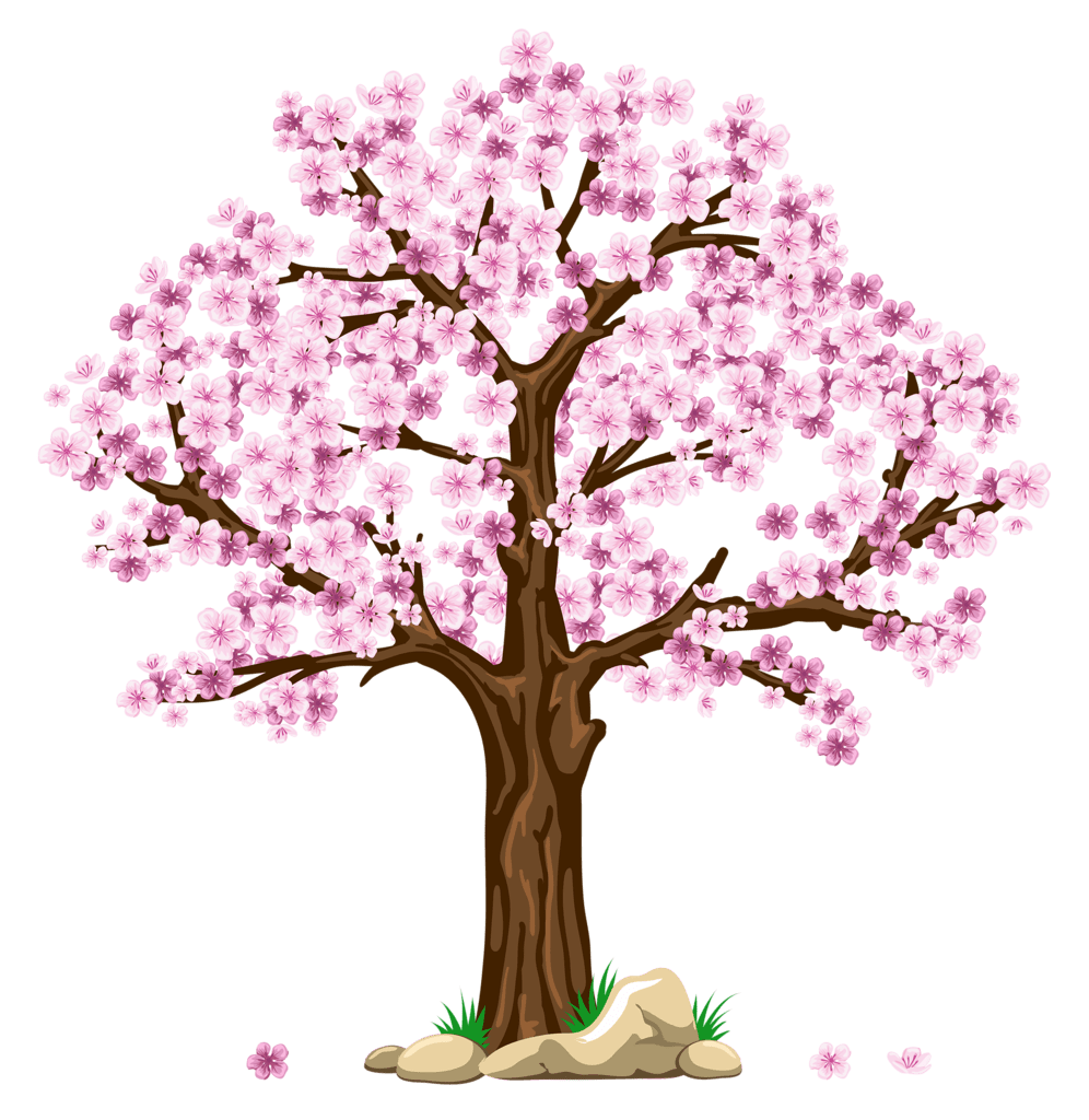 Spring pin page clipart background