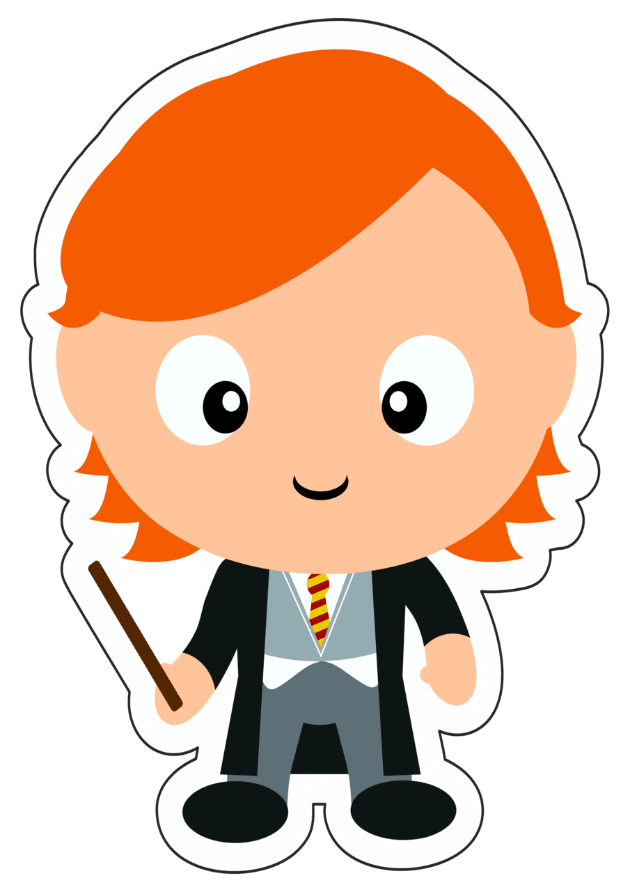 Harry potter personagens fict cios cute clipart transparent