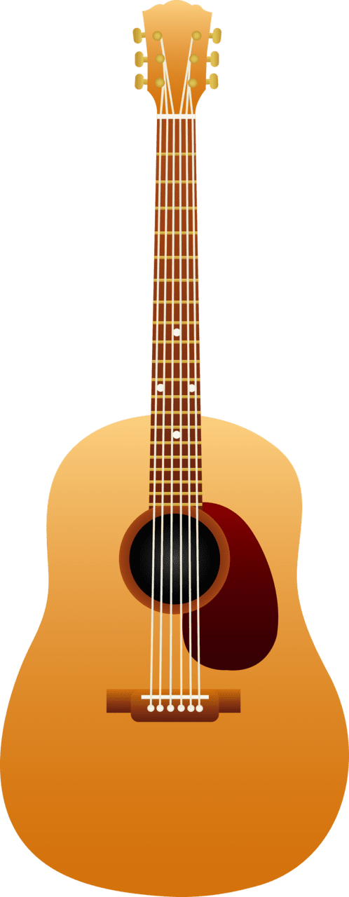 Acoustic guitar clipart photo