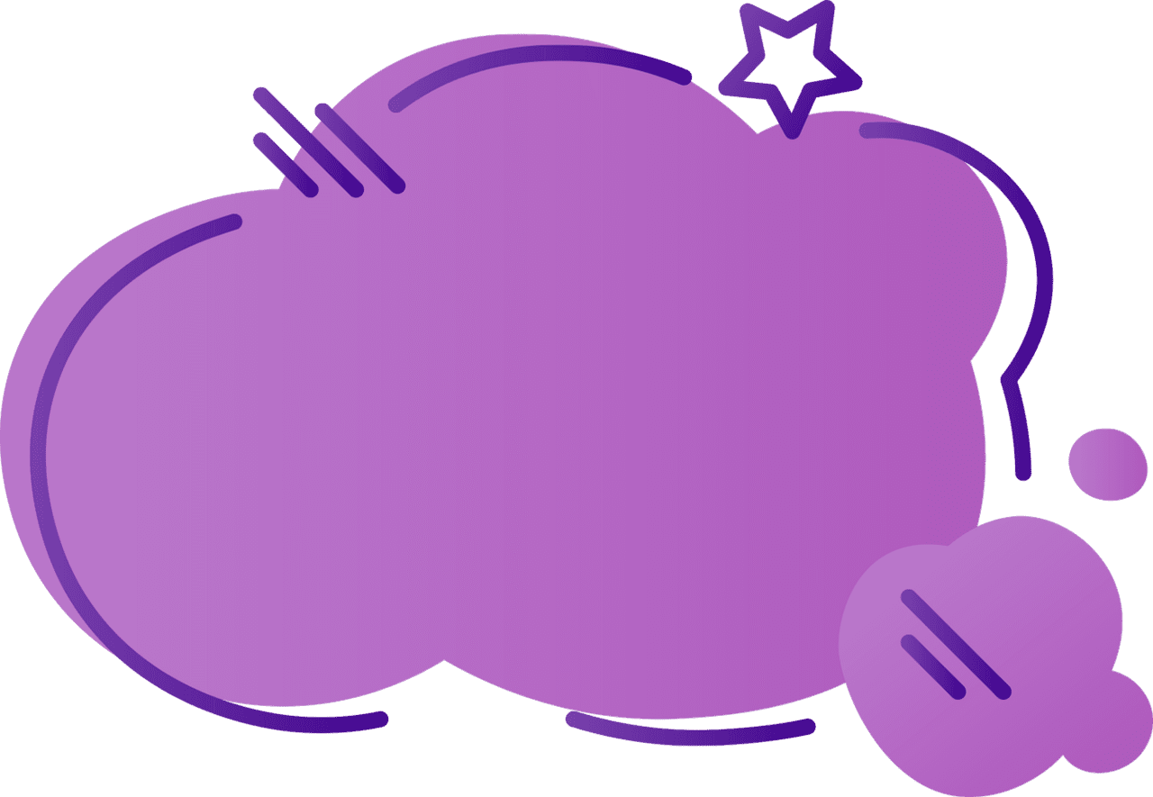 Cloud shape clipart photo