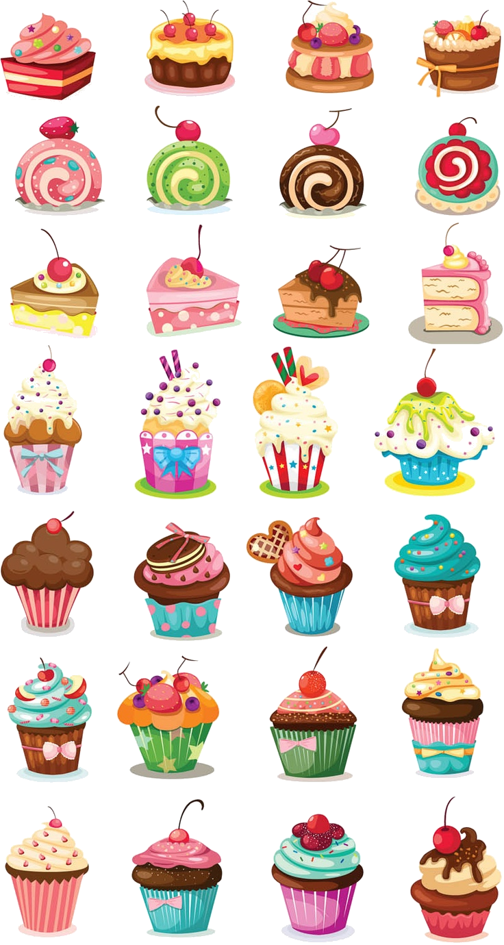 Pin by ang lica gl cupcake toon vector clipart