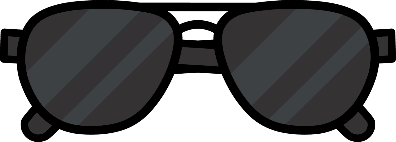 Sunglasses pin page clipart photo 2