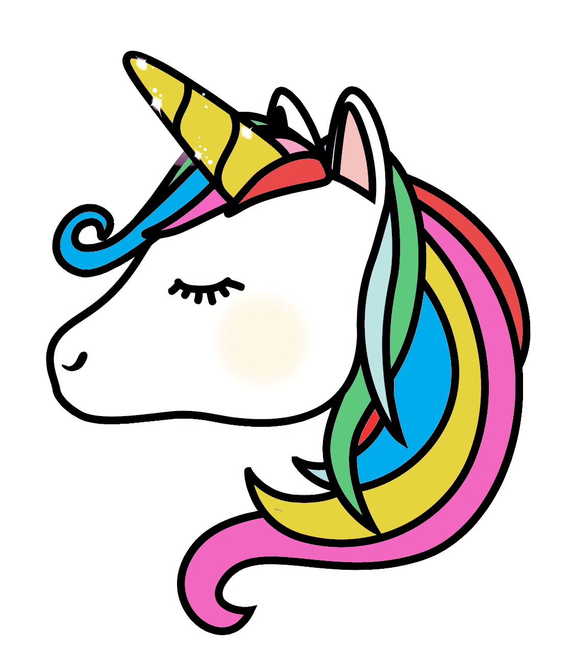 Unicorn pintura do unic rnio papel de parede clipart clip art