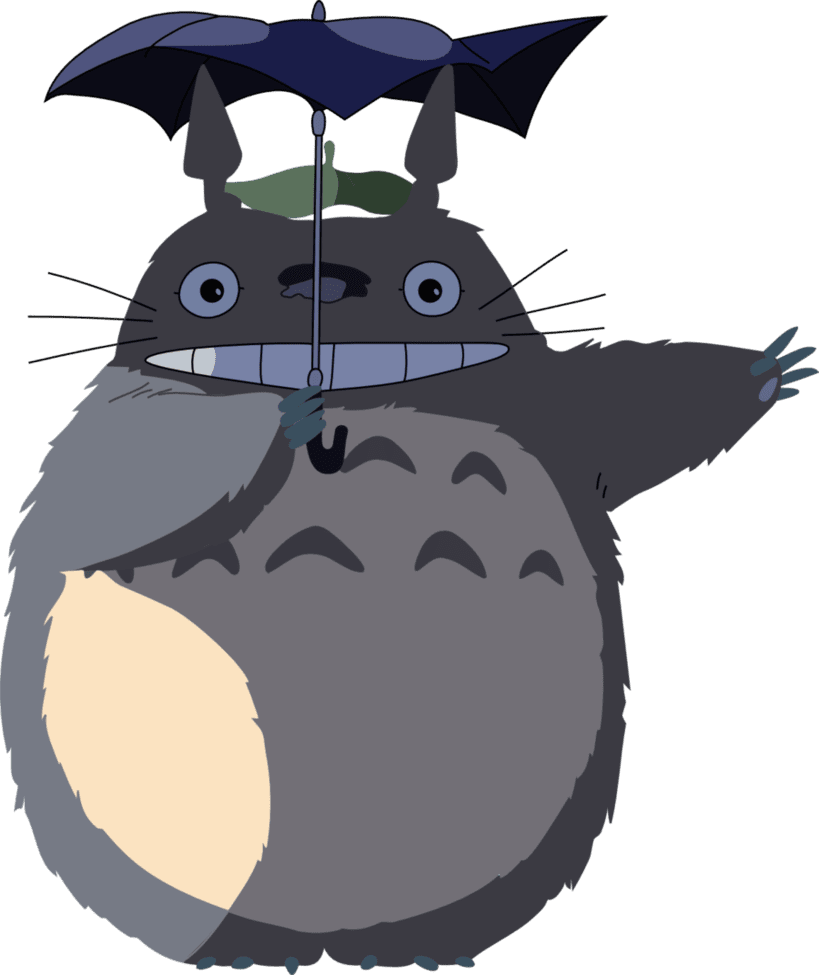 Umbrella my totoro vector by dead demand deviantart clipart