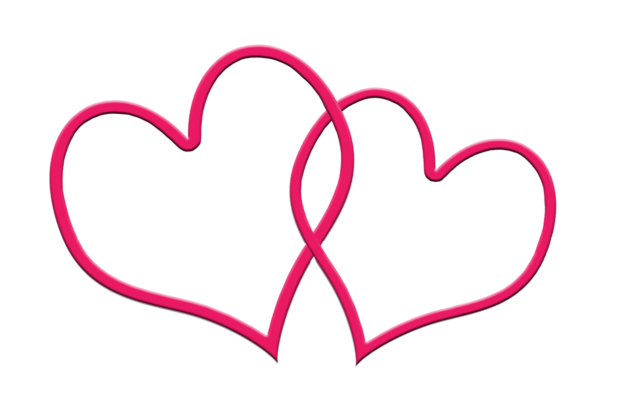 Valentines hearts clipart logo