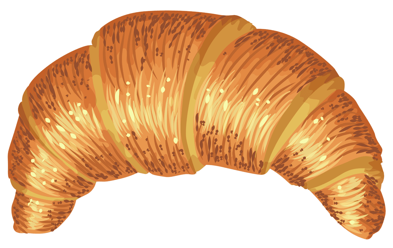 Food croissant image for clipart