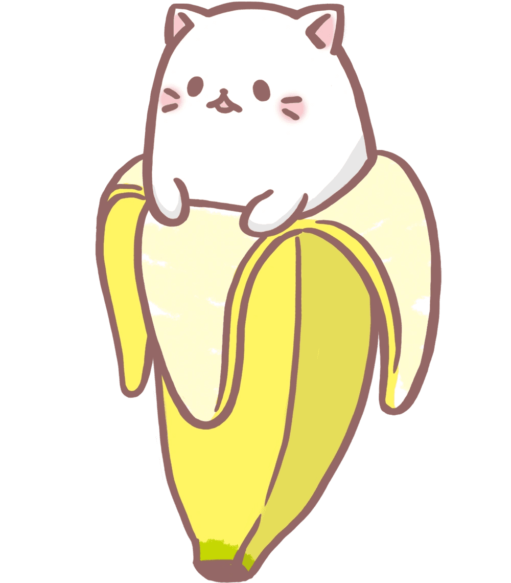 Banana bananya clipart vector