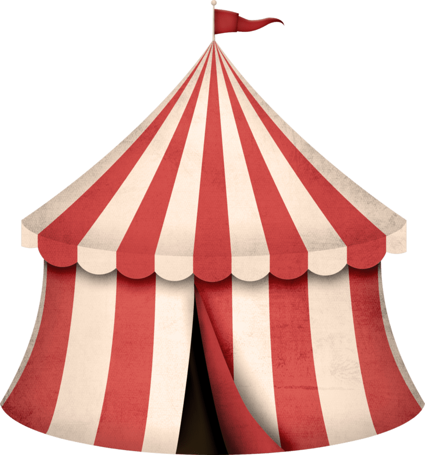 Camping circus tent clipart clip art