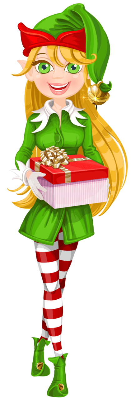 Grinch christmas elf clipart image