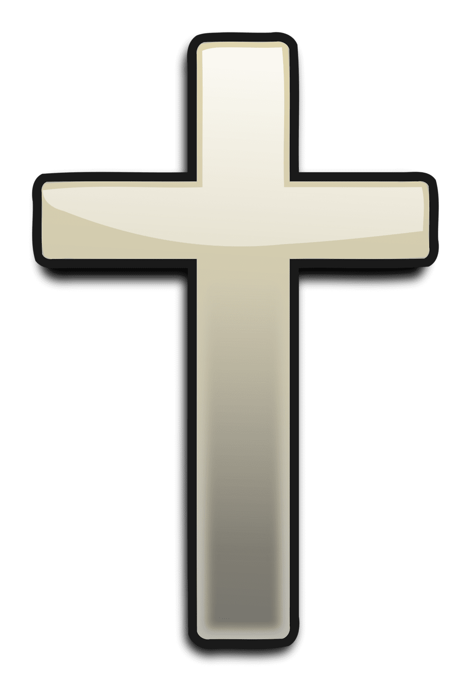 Church cross clipart vector clipground