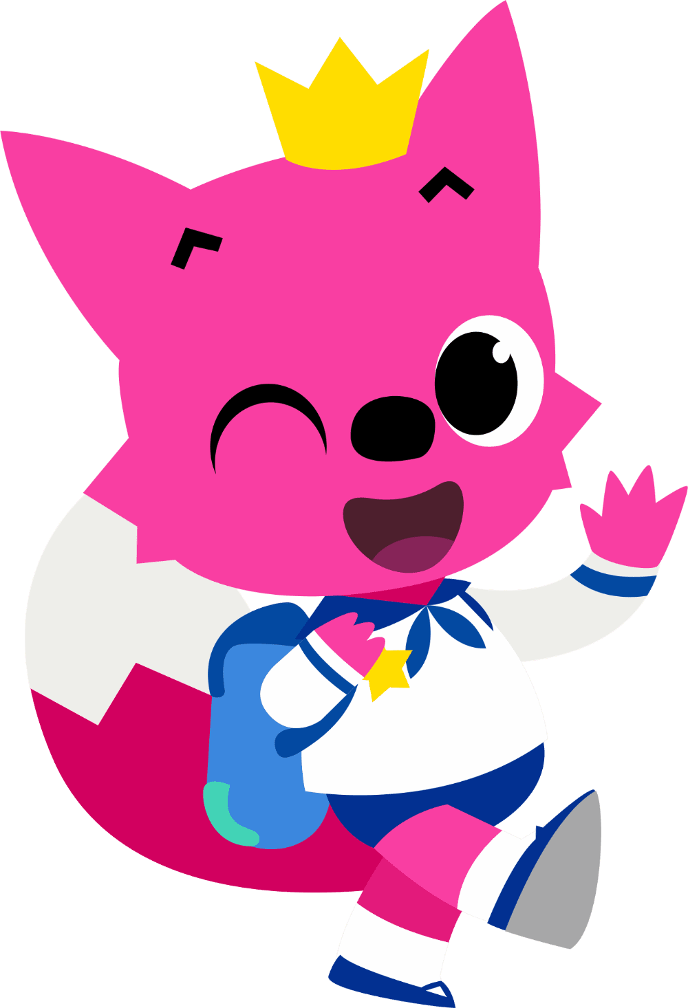 Shark pinkfong clipart free