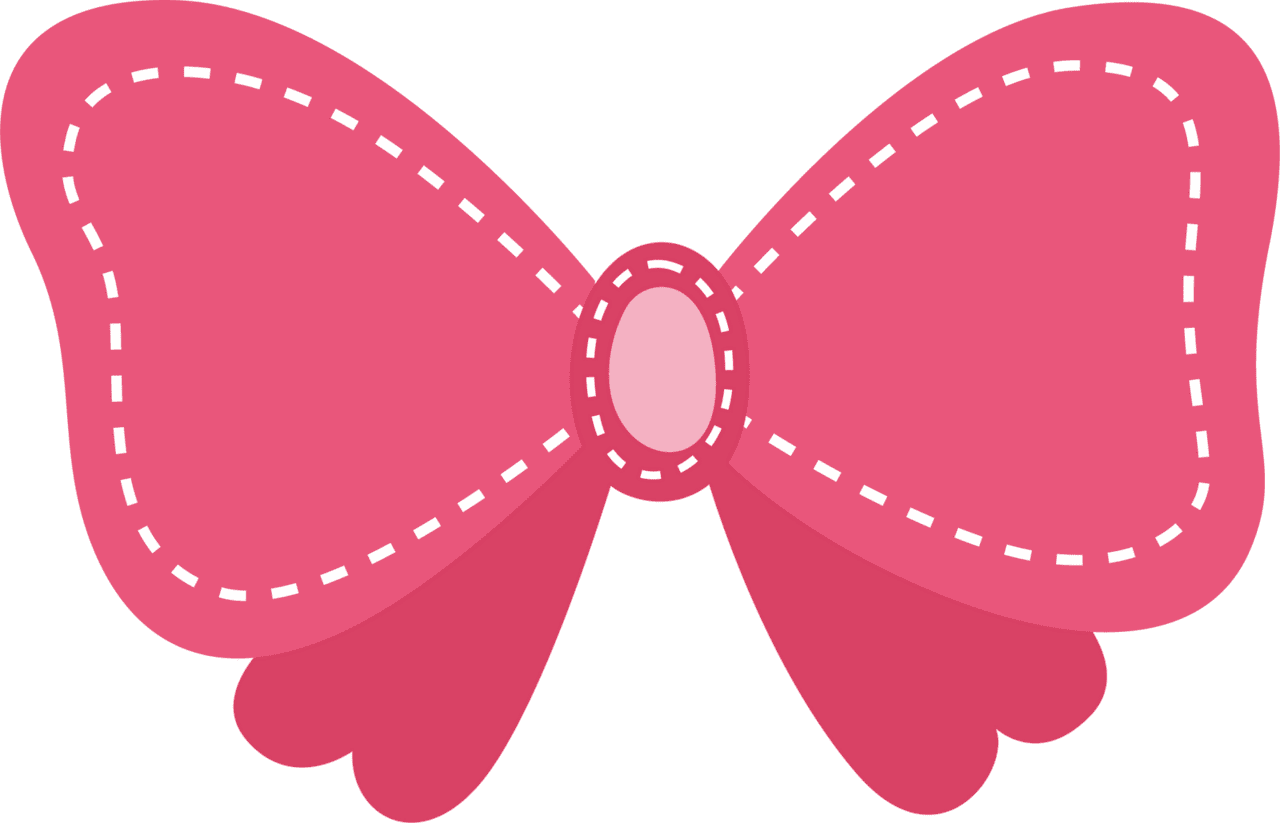 Bow pin page clipart picture 4