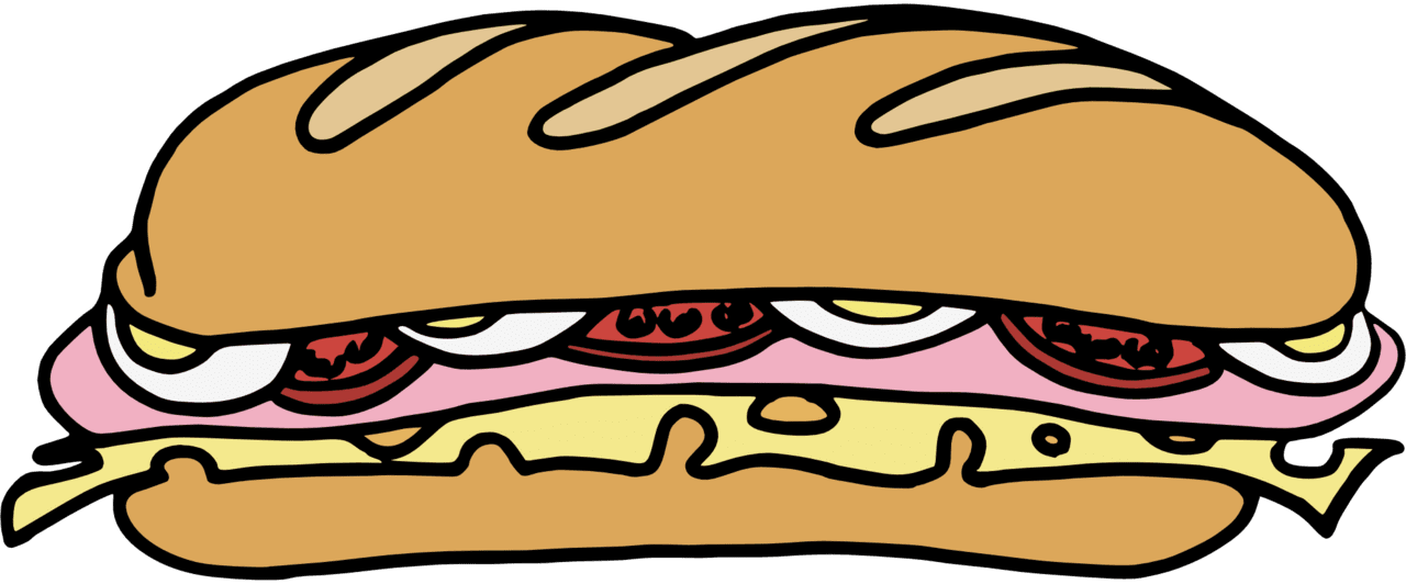 Hamburger pin page clipart background