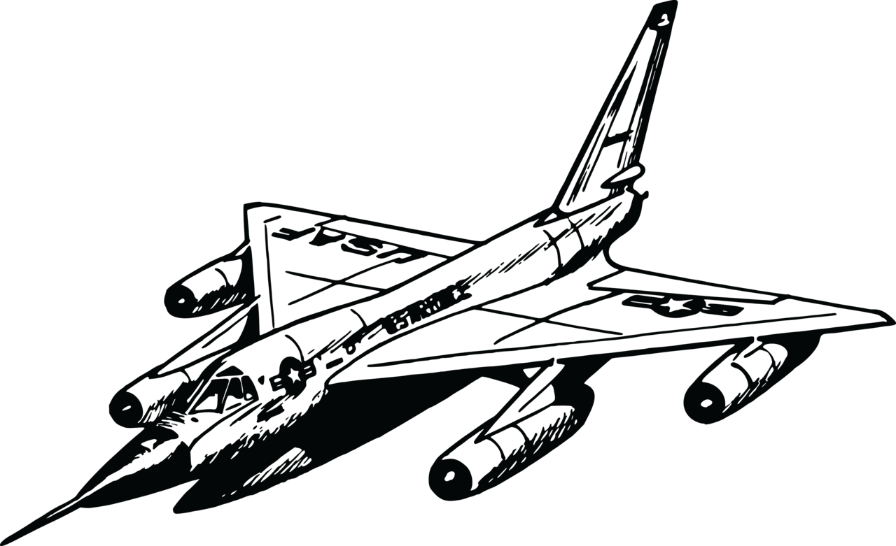 Plane pin page clipart vector