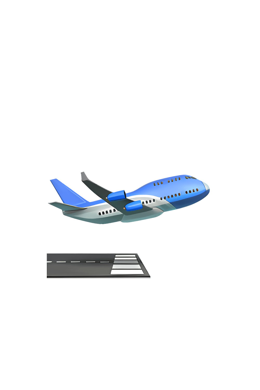Air plane departure emoji clipart free