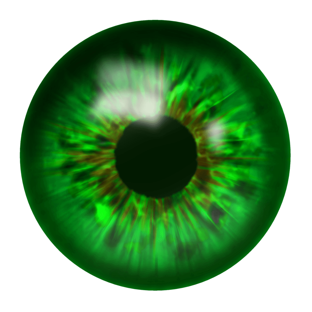Green eye clipart photo