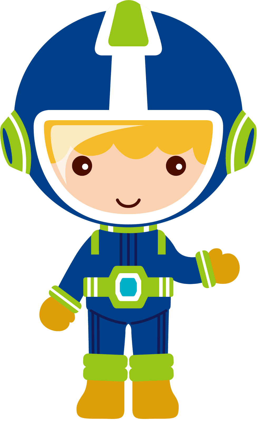 Astronaut pin page clipart picture