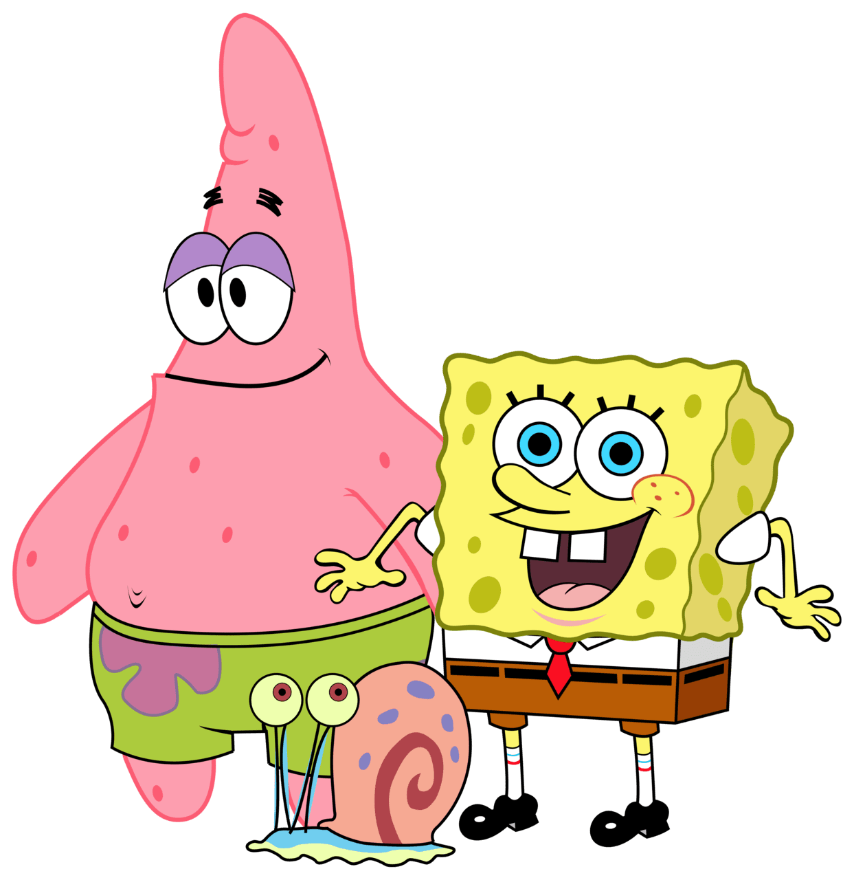 Spongebob and friends clipart image