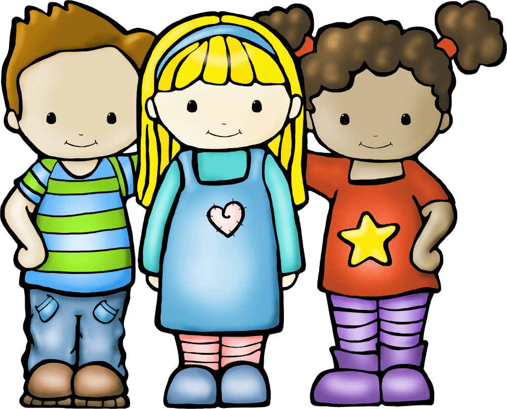 Children page clipart logo