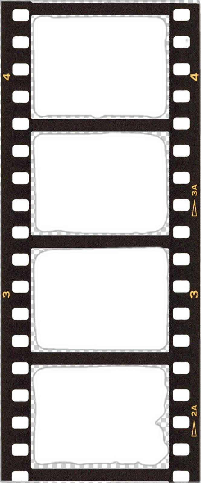 Movie film filmstrip template text rectangle photographic clipart