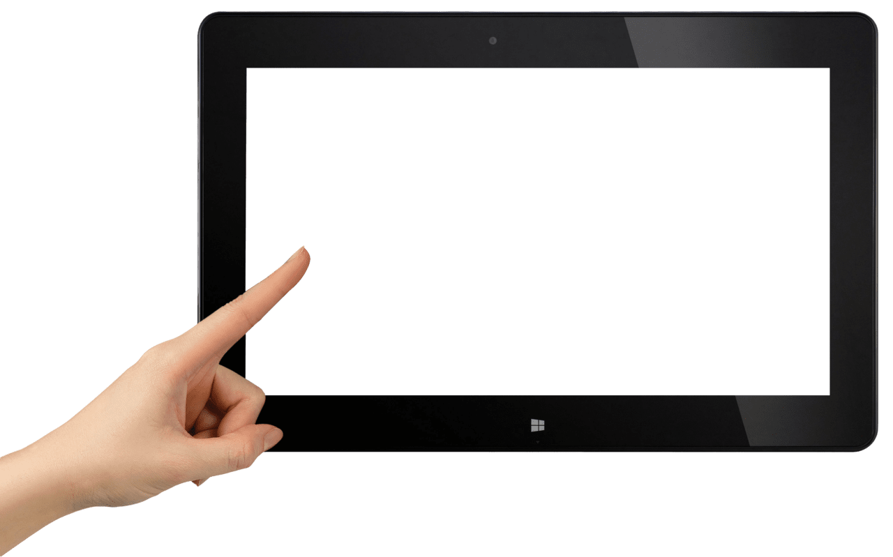 Computer ger touch tablet clipart clip art