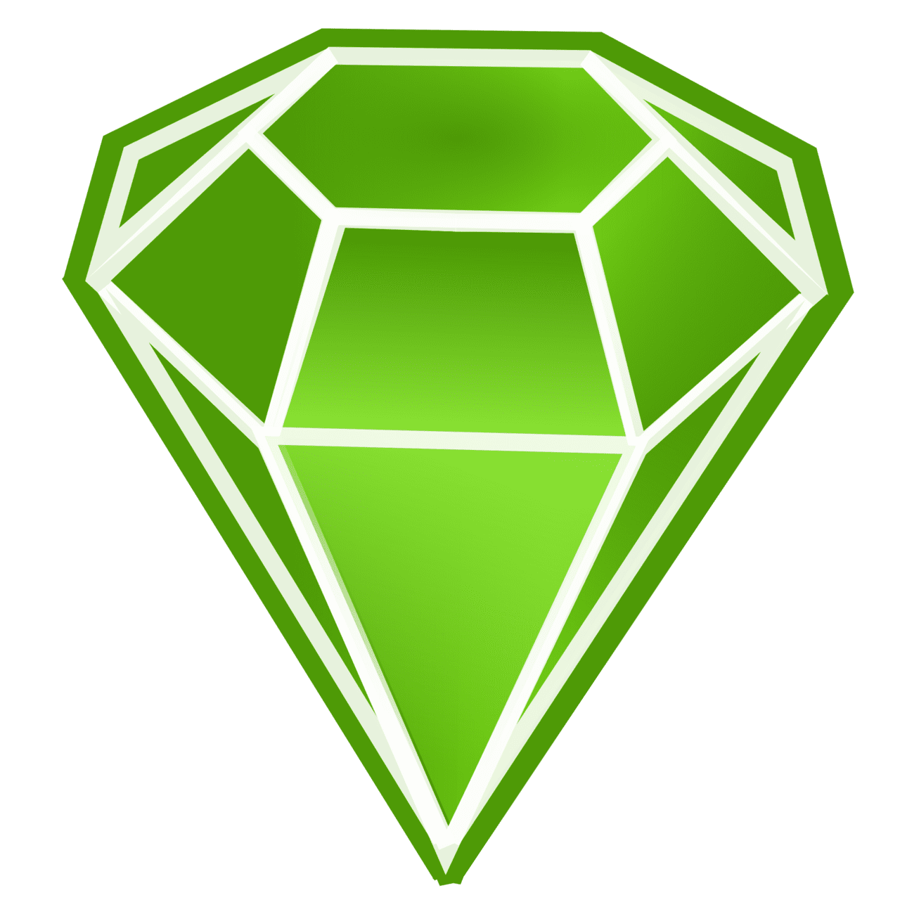 Diamond emerald stone clipart free