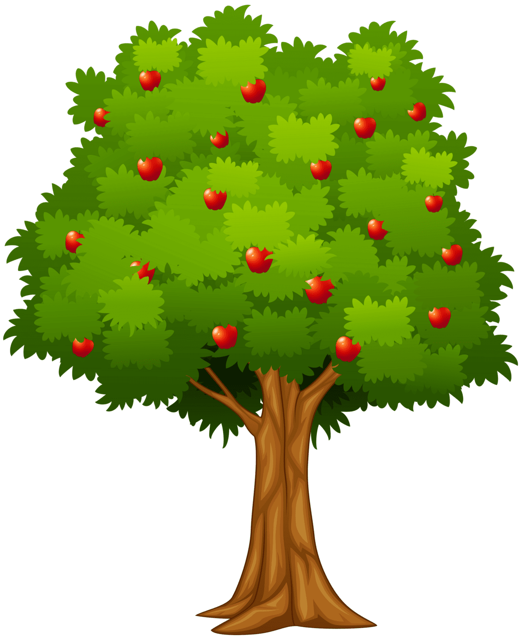 Congratulations apple tree clipart image