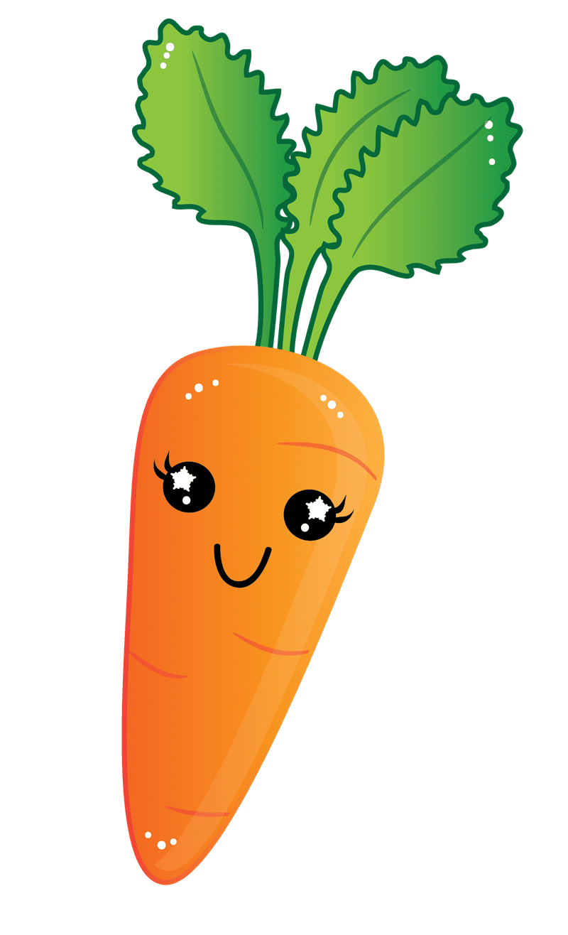 Genshin impact klee with carrot clip clipart picture