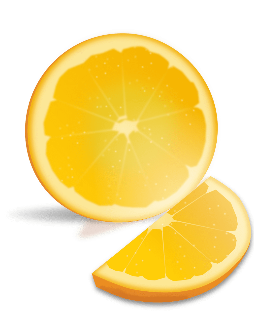 Lemon orange oranges clipart logo