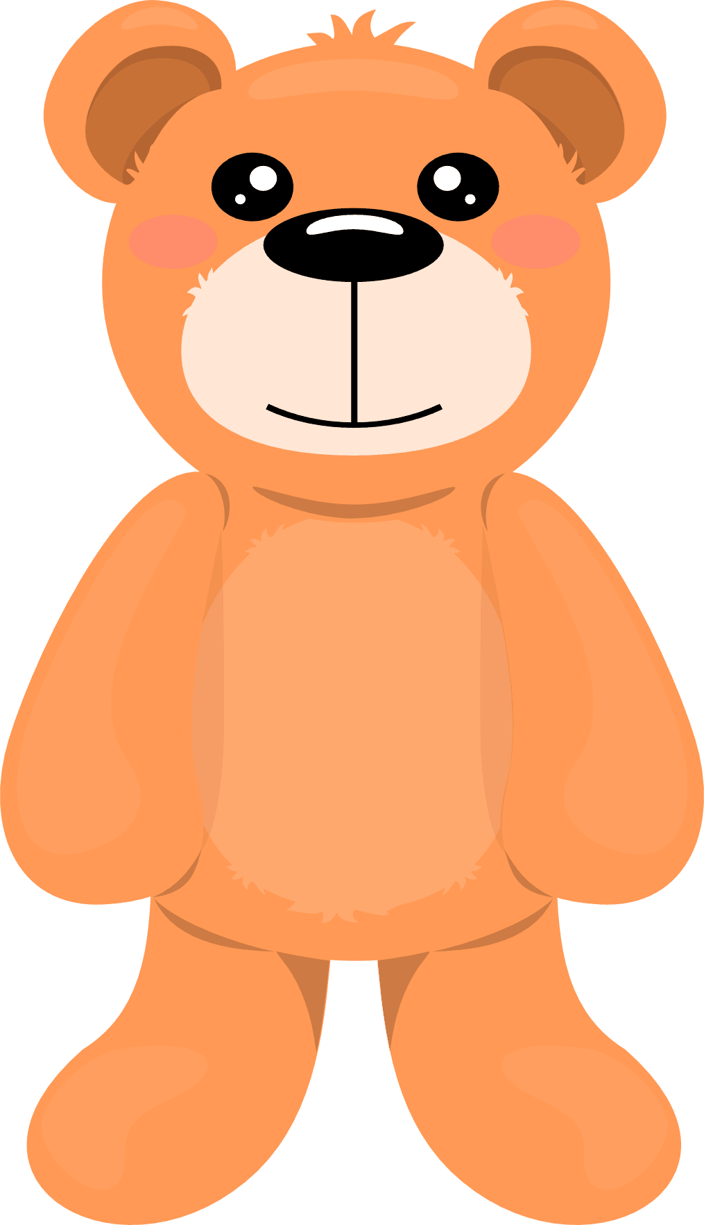 Bear mixed clipart background