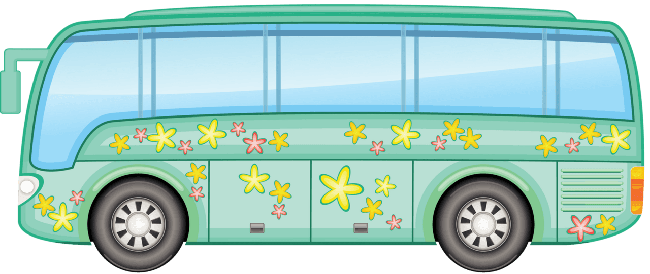 School bus clipart logo 3