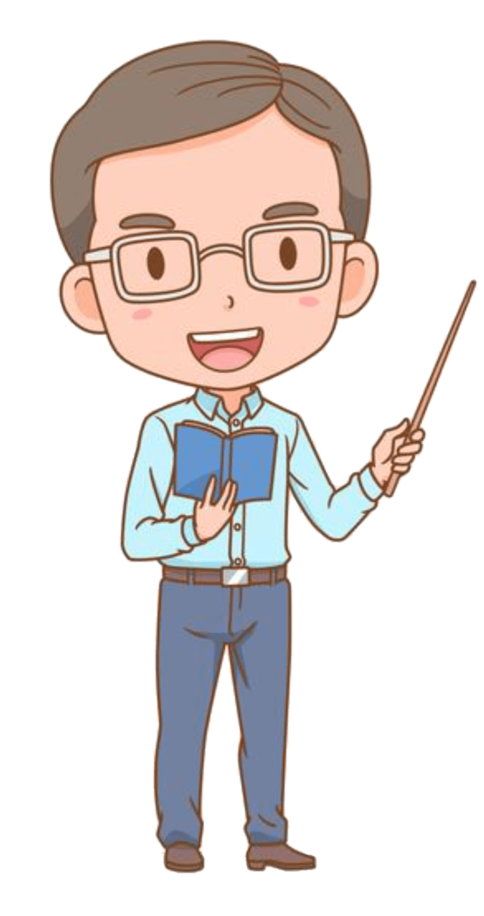 Teacher school glasses book study sday toedit clipart photo