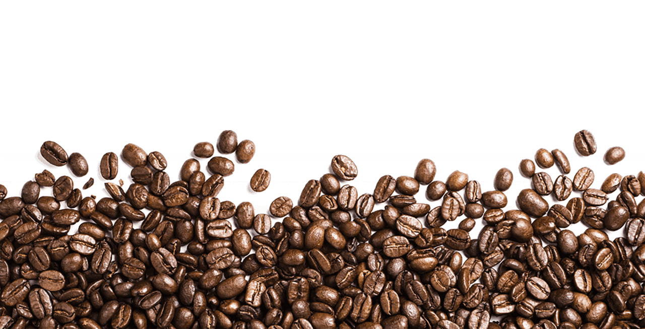 Coffee beans footer stic clipart picture