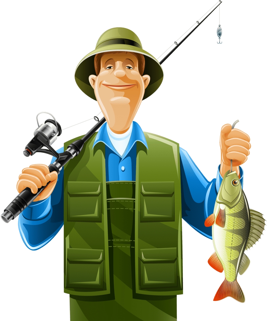 Fishing clipart action fisherman image with no background