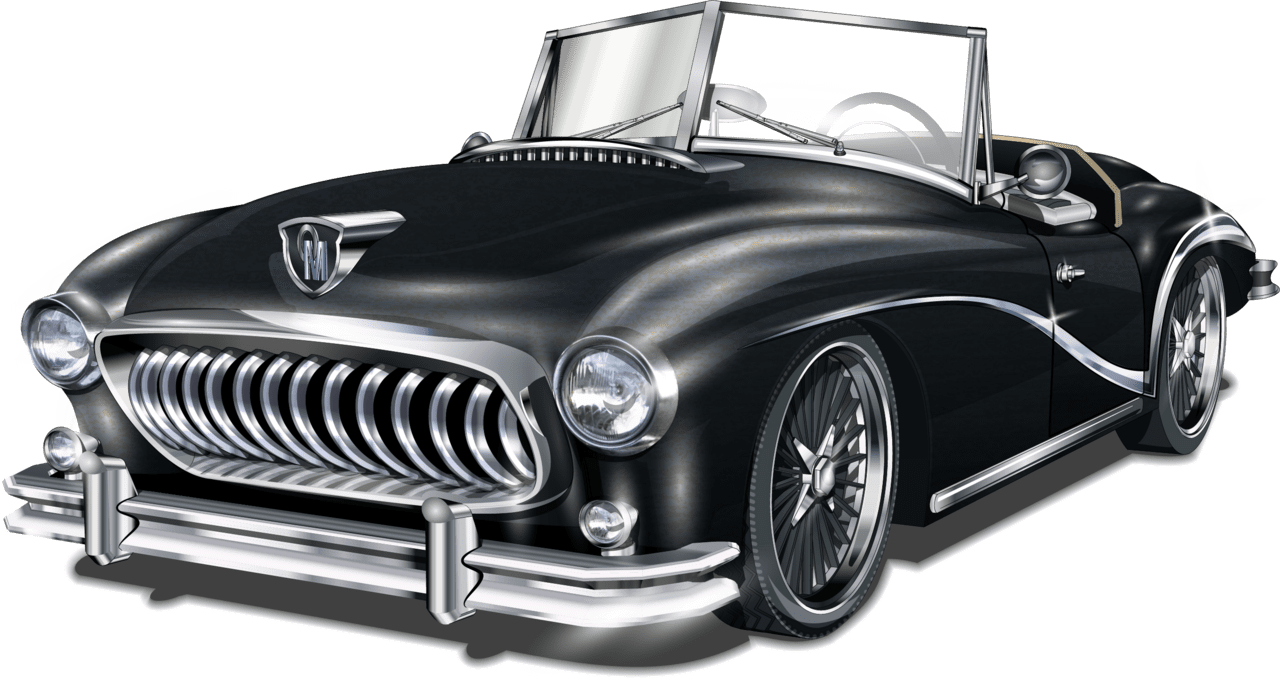 Car cars vector vintage classic hd image clipart fre