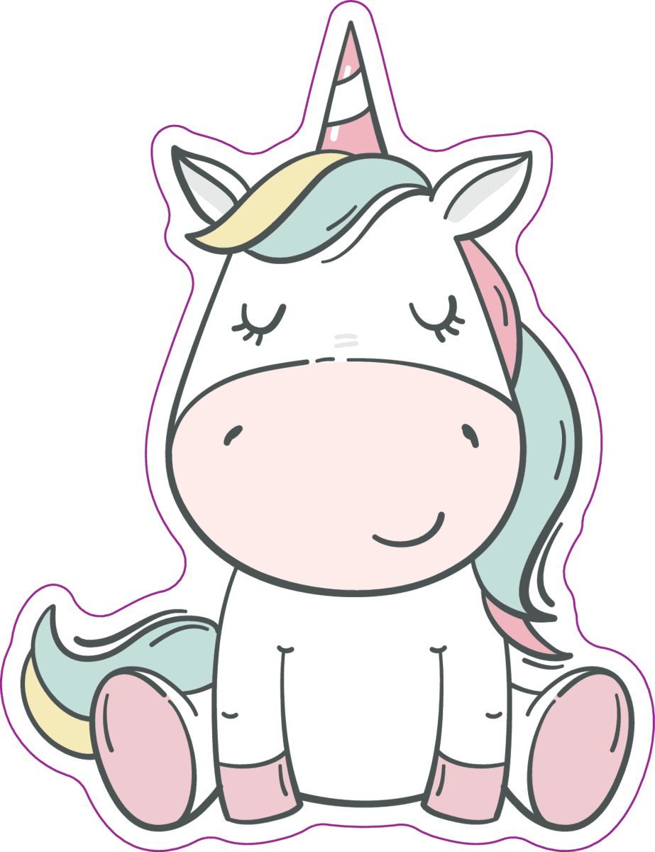 Hd clipart unicorn kawaii stickers cute baby image nic