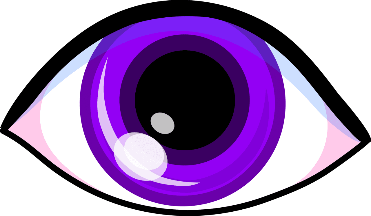 Eye pin page clipart background