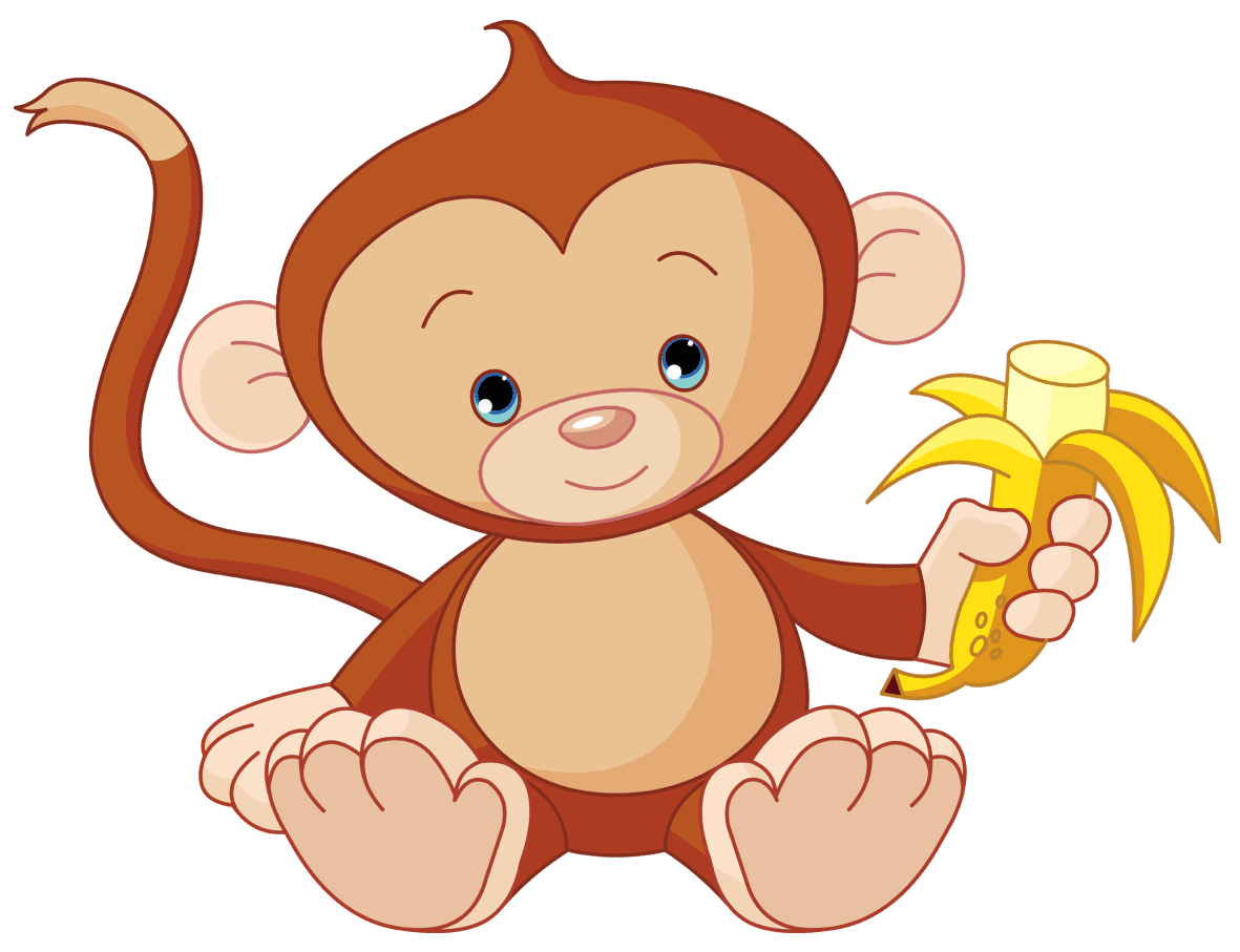 Monkey picture clipart