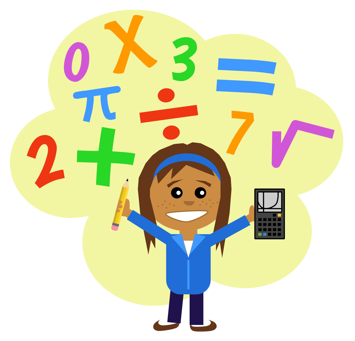 Math pin page clipart picture