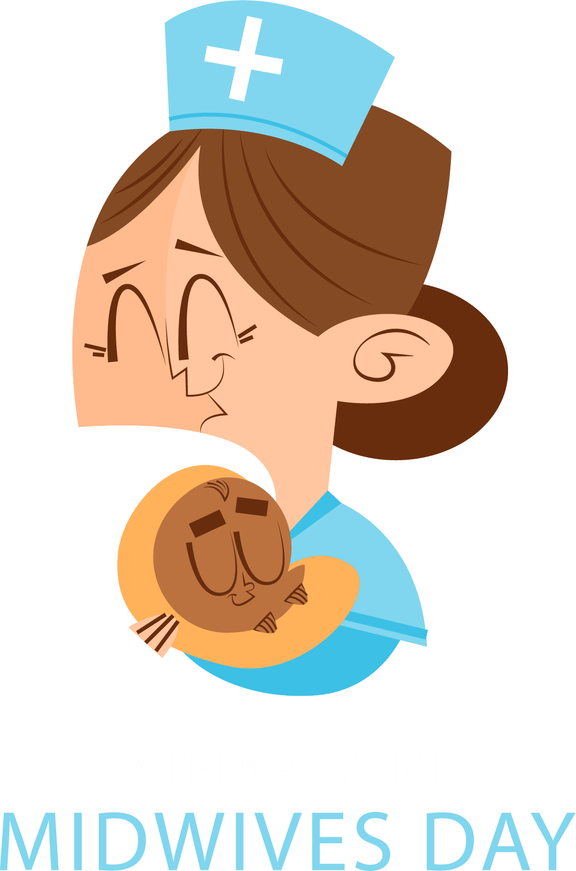 Nurse ternational day of the midwife clipart free