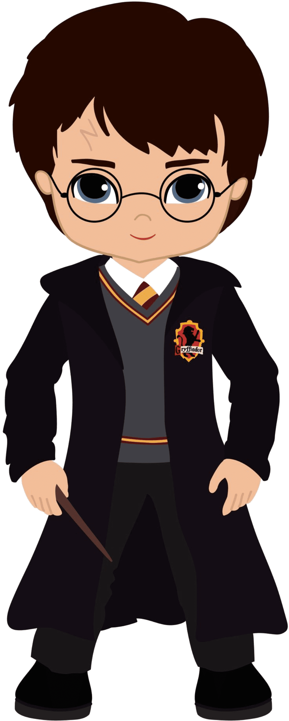 Printable harry potter treasure hunt game clipart vector