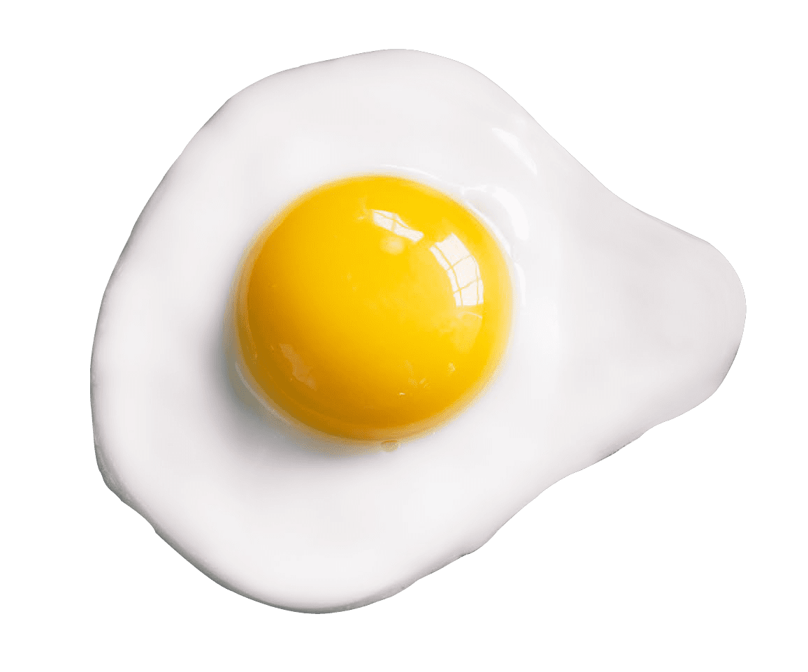 Breakfast fried egg clipart background