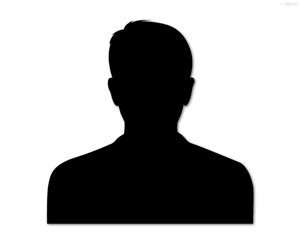 Silhouette human head person clipart shadow clip art