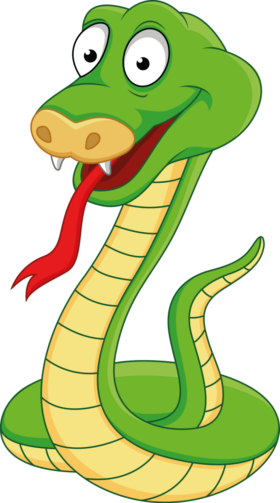 Snake pin page clipart image 2